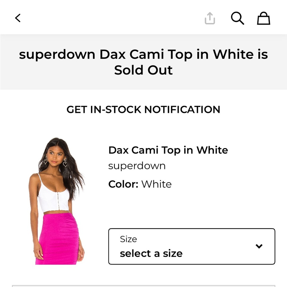 Superdown Dax Cami Top